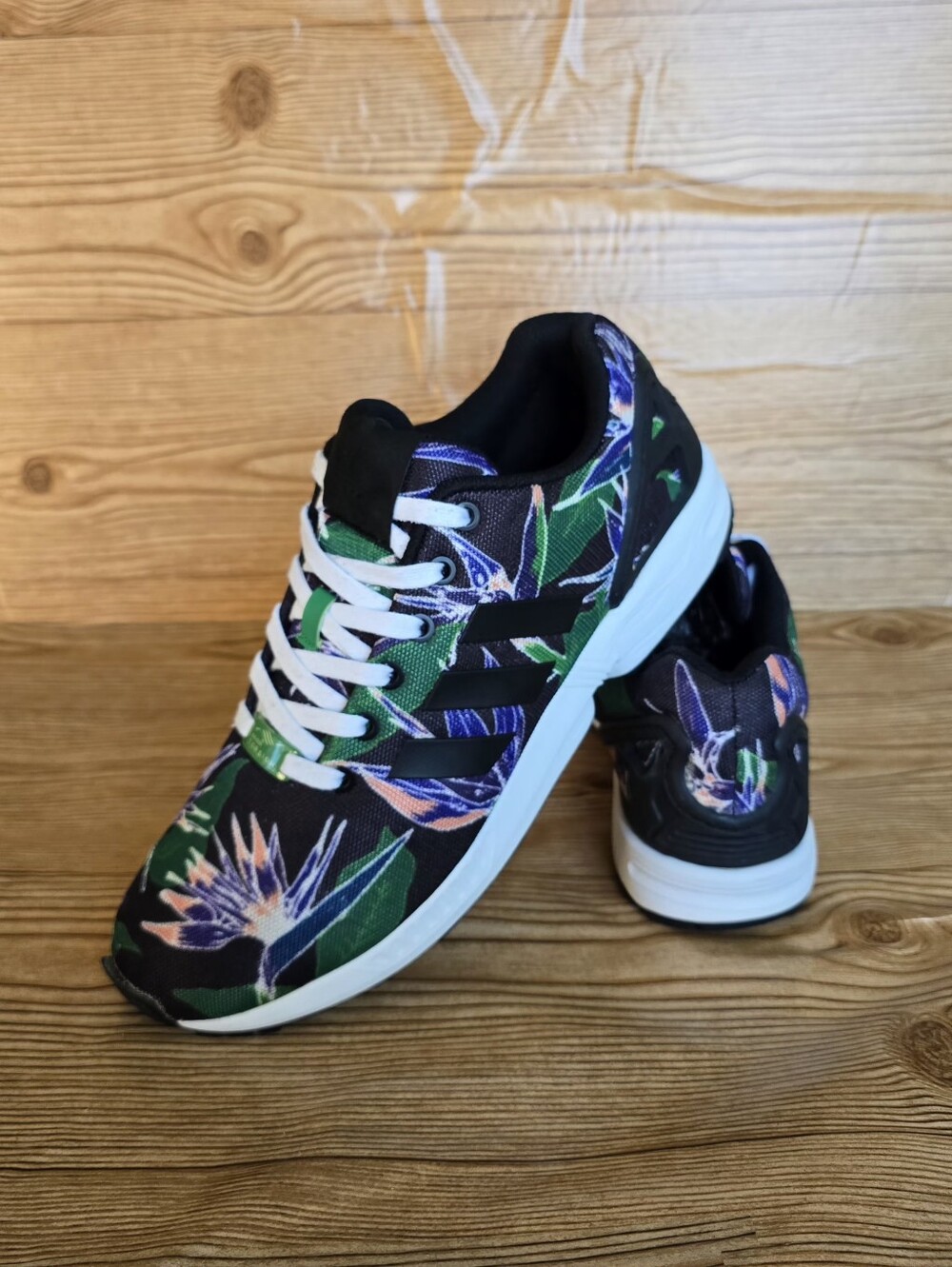 Adidas Torsion Zx Flux Trainers Floral Print